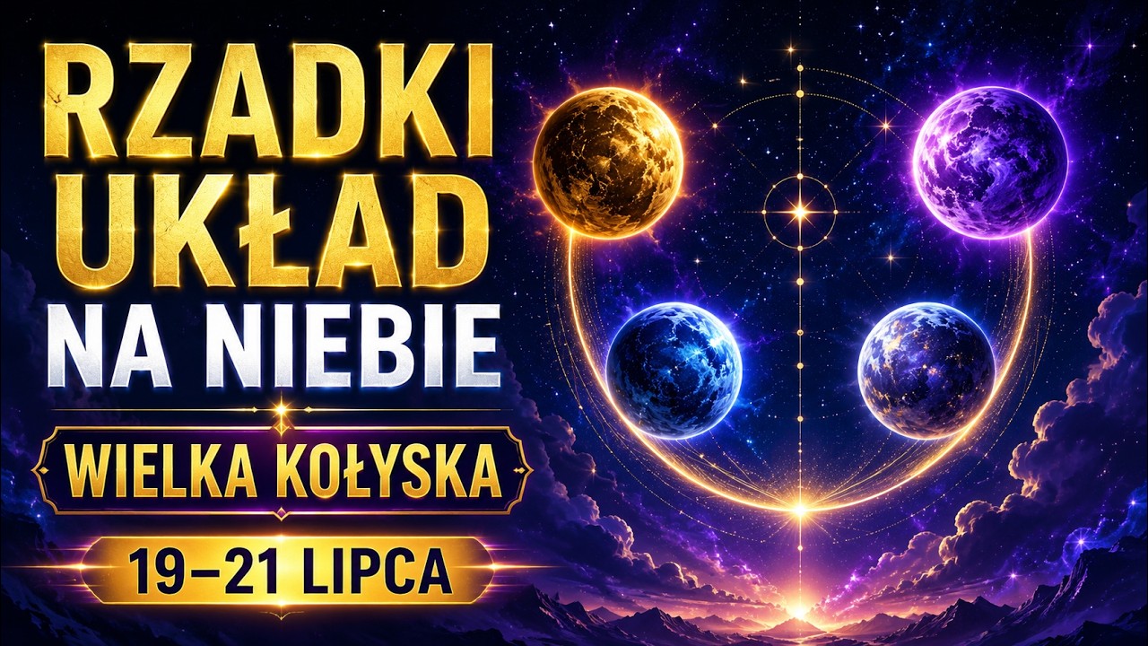 RZADKI UKŁAD NA NIEBIE 19&ndash;21 LIPCA 2026! Wielka Kołyska zmienia kierunek