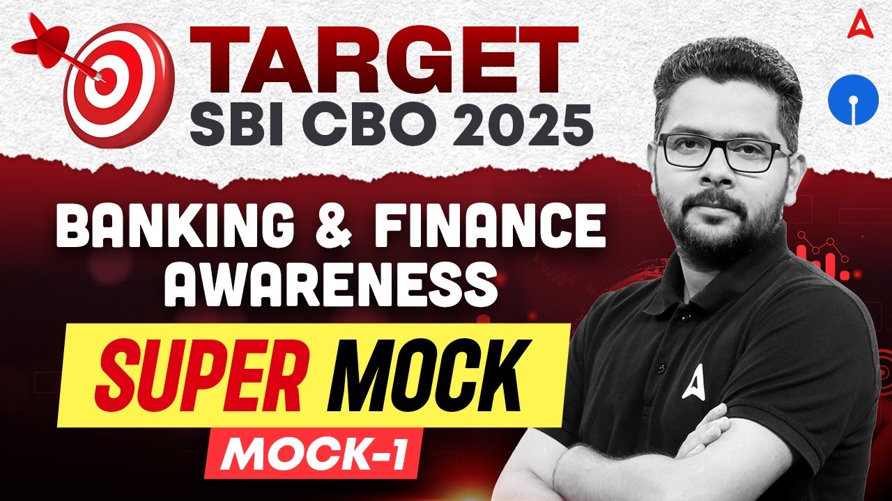 SBI CBO 2025 Classes | Banking & Finance Awareness Mock Class 1 | By Veer Ashutosh