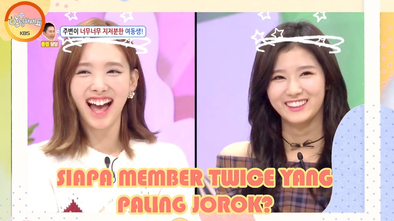 Siapa Member Twice Yang Paling Kotor? |Hello Counselor|SUB INDO|161031 Siaran KBS WORLD TV|