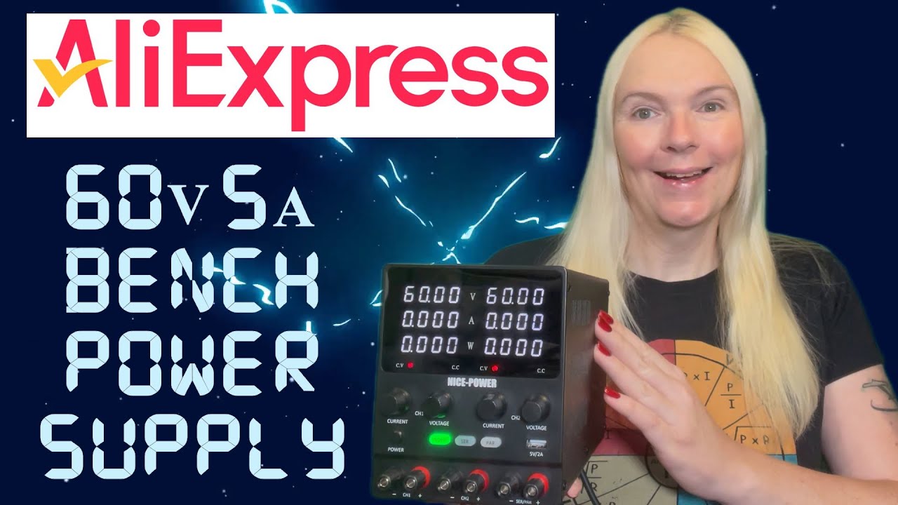 AliExpress DC Bench Power Supply 60V 5A Review & Load Test!