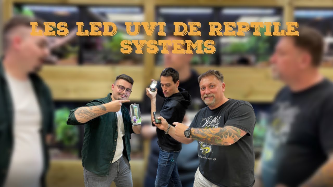 DES LED QUI DIFFUSENT DES UVI ?! 🤔 (Feat. Reptile systems)