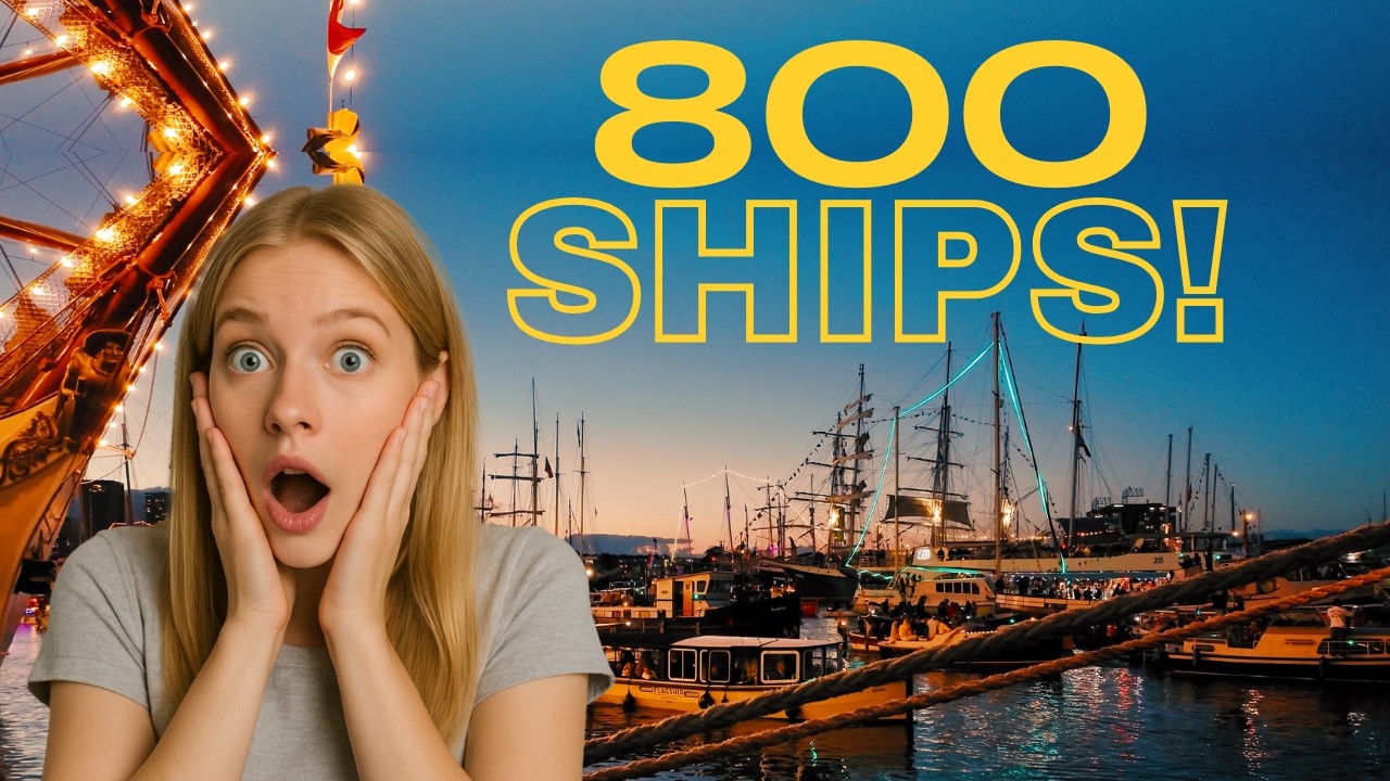 Sail Amsterdam 2025 Walking tour | Sail is back after 10 years!