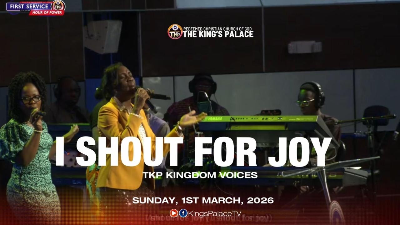 I SHOUT FOR JOY | Sunday Praise Session | TKP Kingdom Voices I Sun. 1st, March 2026