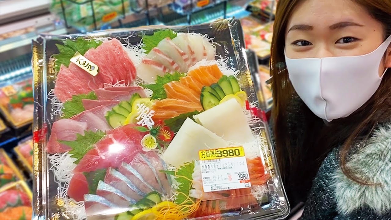 Japanese Supermarket During New Year's Day