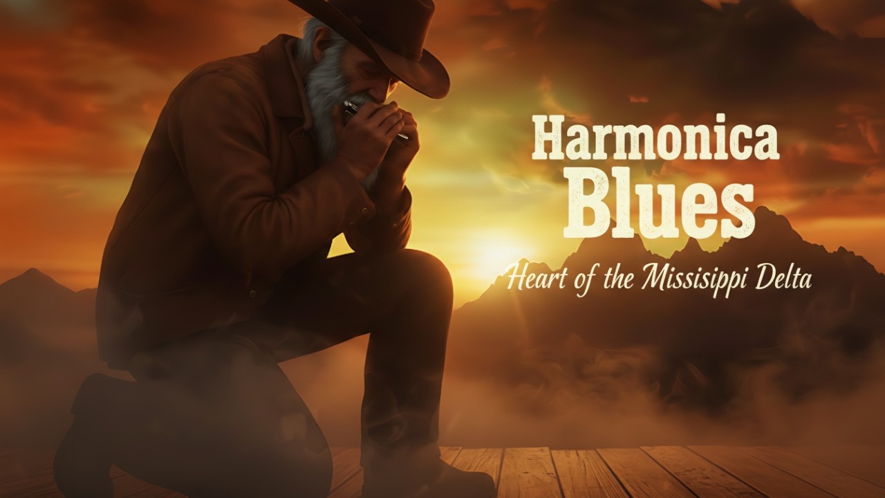 Harmonica Blues Mix – Heart of the Mississippi Delta (1.5 hours)