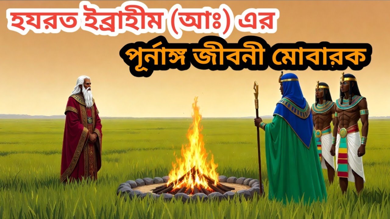 হযরত ইব্রাহীম (আঃ) পূর্ণাঙ্গ জীবনী | Full Story of Hazrat Ibrahim Bangla | হযরত ইব্রাহীম (আঃ)