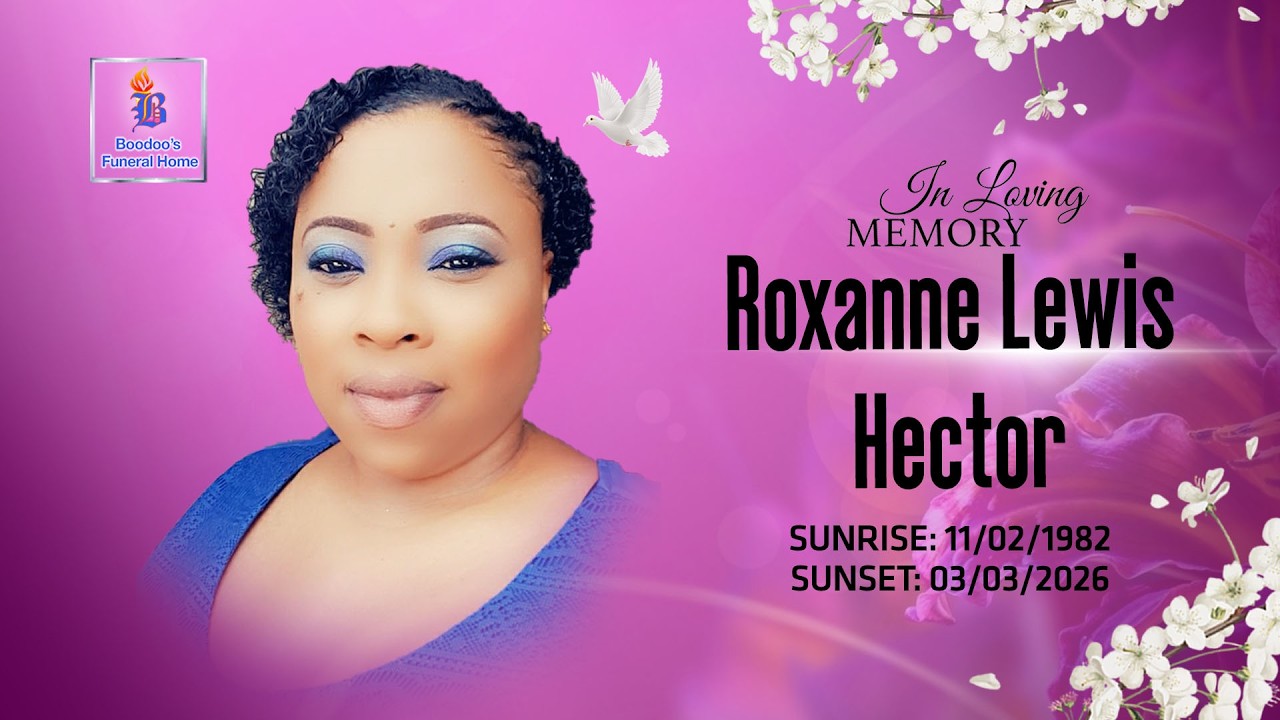 In Loving Memory Of Roxanne Lewis - Hector