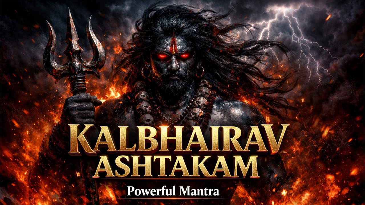 Kalbhairav Ashtakam | Shiv | Powerful Protection Mantra Against Fear & Negativity