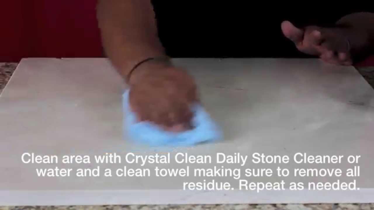 How To Remove Etch Marks With Stone Pro Natural Touch Etch