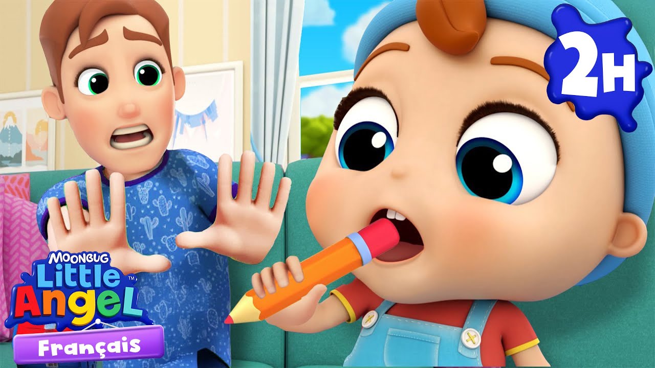 Bébé Louis apprend les parties du corps | Comptines pour les tout-petits | Little World Français