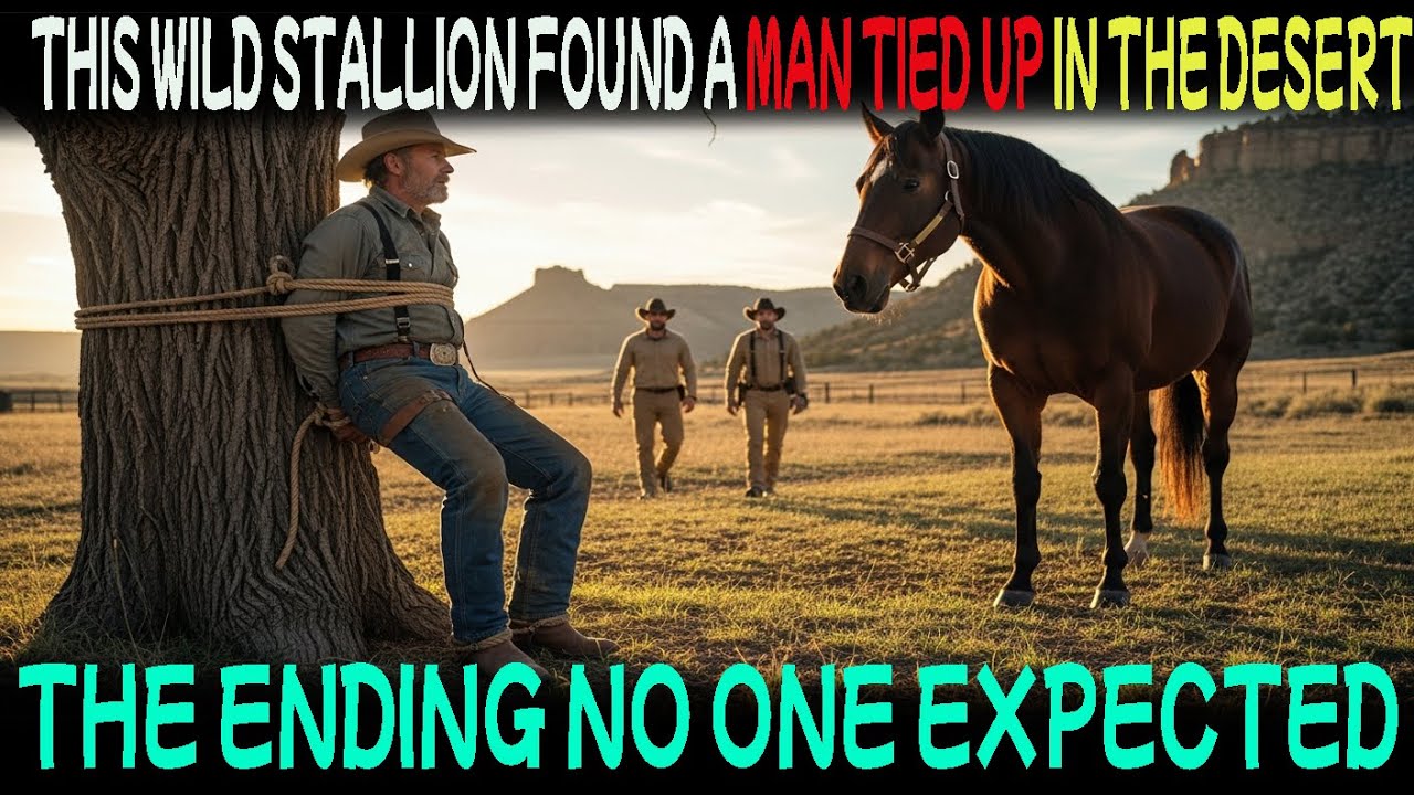 This Wild Stallion Found a Man Tied Up in the Desert — The Ending No One Expected