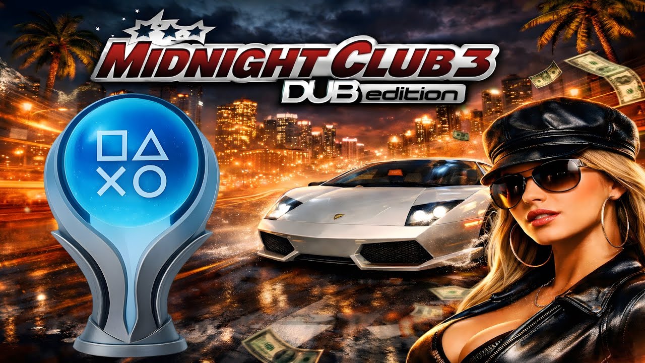 🔴 LIVE 468 🏆 Platina - Em Busca do 100% 🏆 MIDNIGHT CLUB 3: DUB EDITION REMIX #4