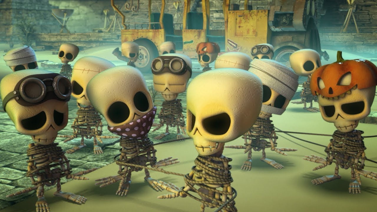 Skull pack | 좀비덤 |  | Zombie Cartoon | Cartoon for you