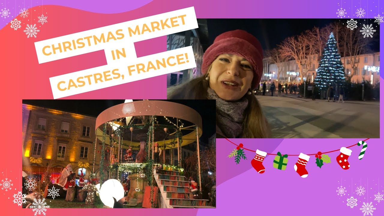 Castres, France Christmas Market 2023