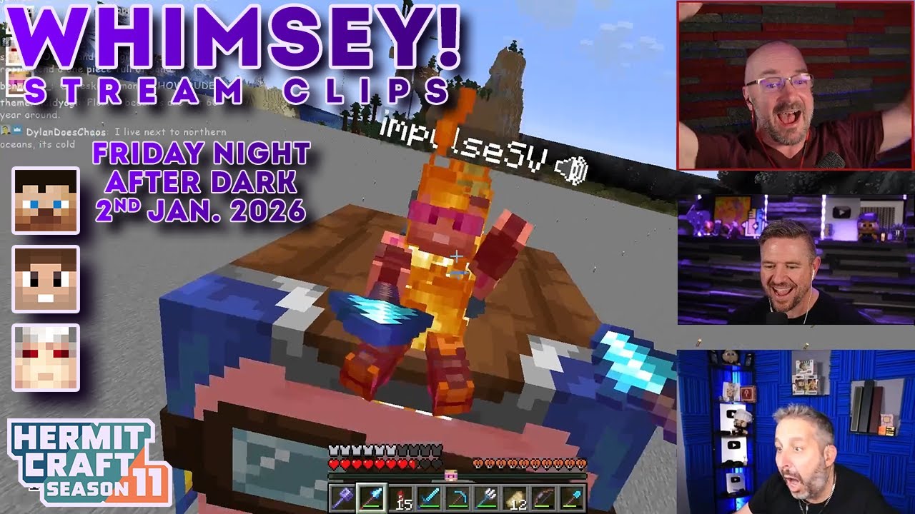 @TangoTekLP Is Full Of WHIMSEY! | Friday Night After Dark | Stream Clips | Hermitcraft Season 11