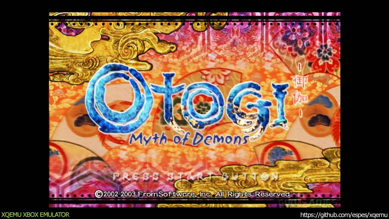 XQEMU Xbox Emulator - Otogi Myth of Demons Ingame - realtime! (WIP)