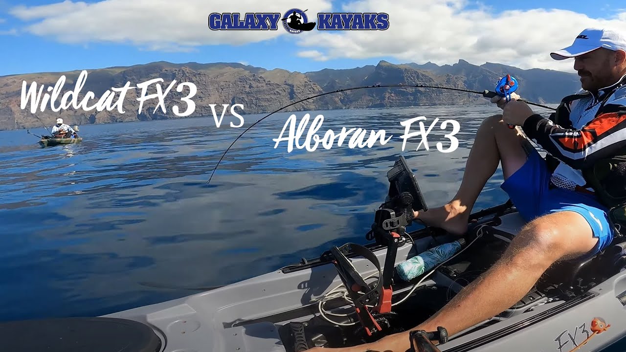 Diferencias entre el Wildcat FX 3  VS Alboran FX 3 de Galaxy Kayaks