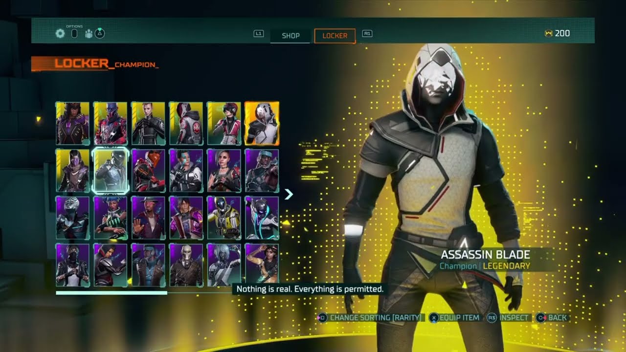 Collection of all my Hyper Scape Skins