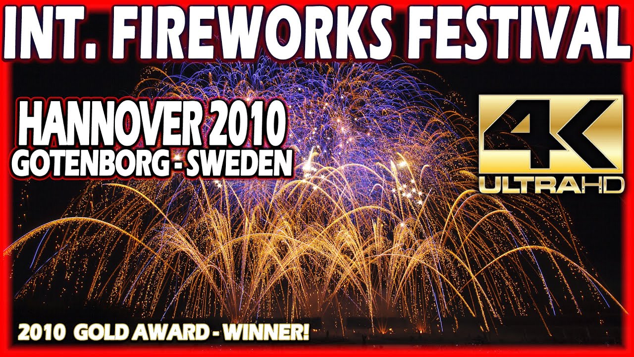 ⁽⁴ᴷ⁾ Int. Fireworks Festival Hannover 2010:  Goteborg \ Sweden - Schweden - Feuerwerk - Vuurwerk