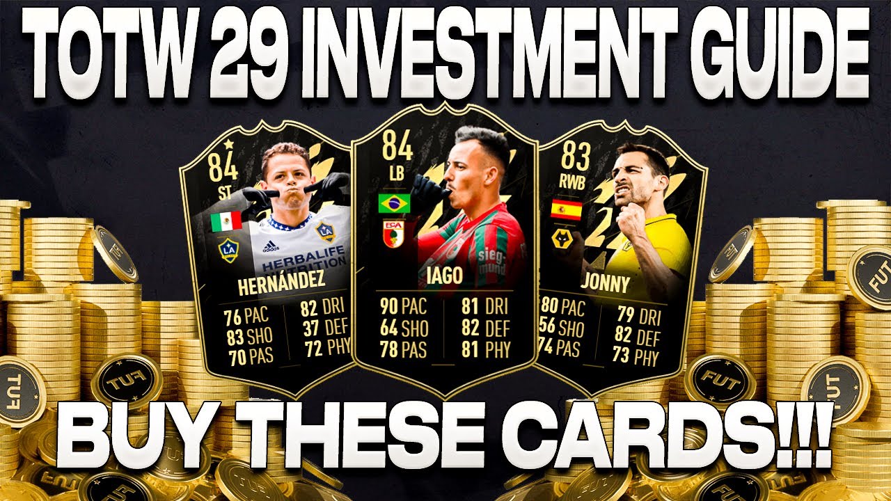 BEST FIFA INVESTMENTS THIS WEEK!!! TEAM OF THE WEEK #29 FIFA 22 ULTIMATE TEAM