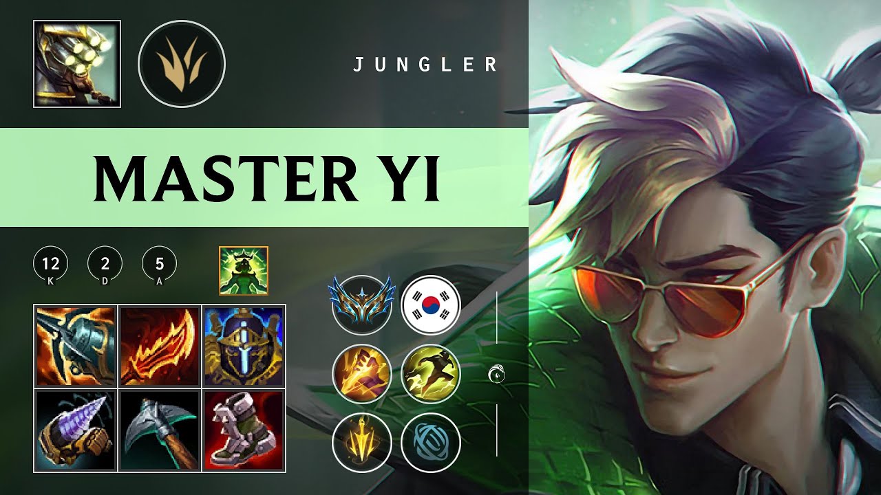 Master Yi Jungle vs Wukong - KR Challenger Patch 26.02