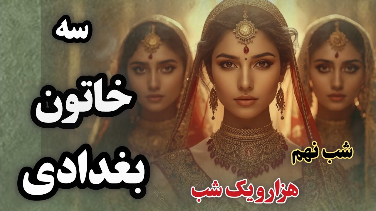  افسانه شنیدنی شب نهم هزار و یک شب: داستان سه خاتون بغدادی