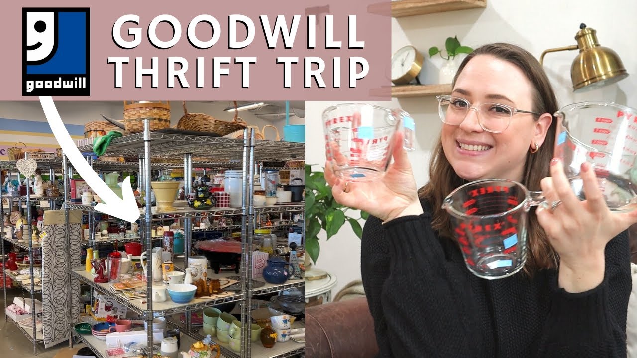Комиссионный магазин Haul Goodwill — домашний декор + кухонные принадлежности 🍲🥘🍵