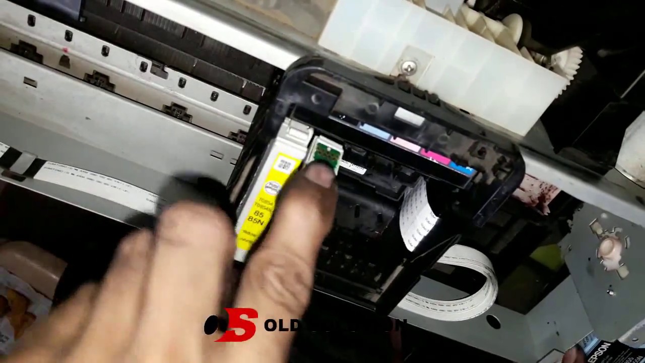how to change or replace head in Epson T60