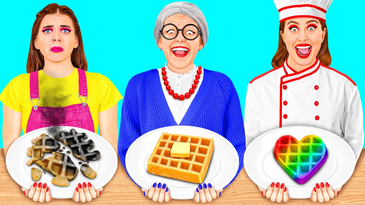 Ja vs Babcia &mdash; Kulinarne Wyzwanie | Nieznane kuchenne sztuczki i przybory od BaRaDa Challenge