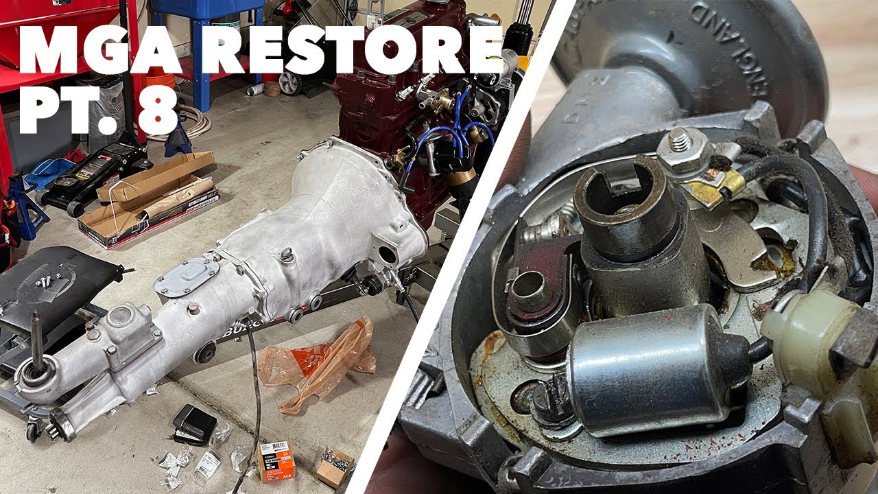 MGA Restoration Part 8 | Engine Accessories, Clutch, & Mating Transmission