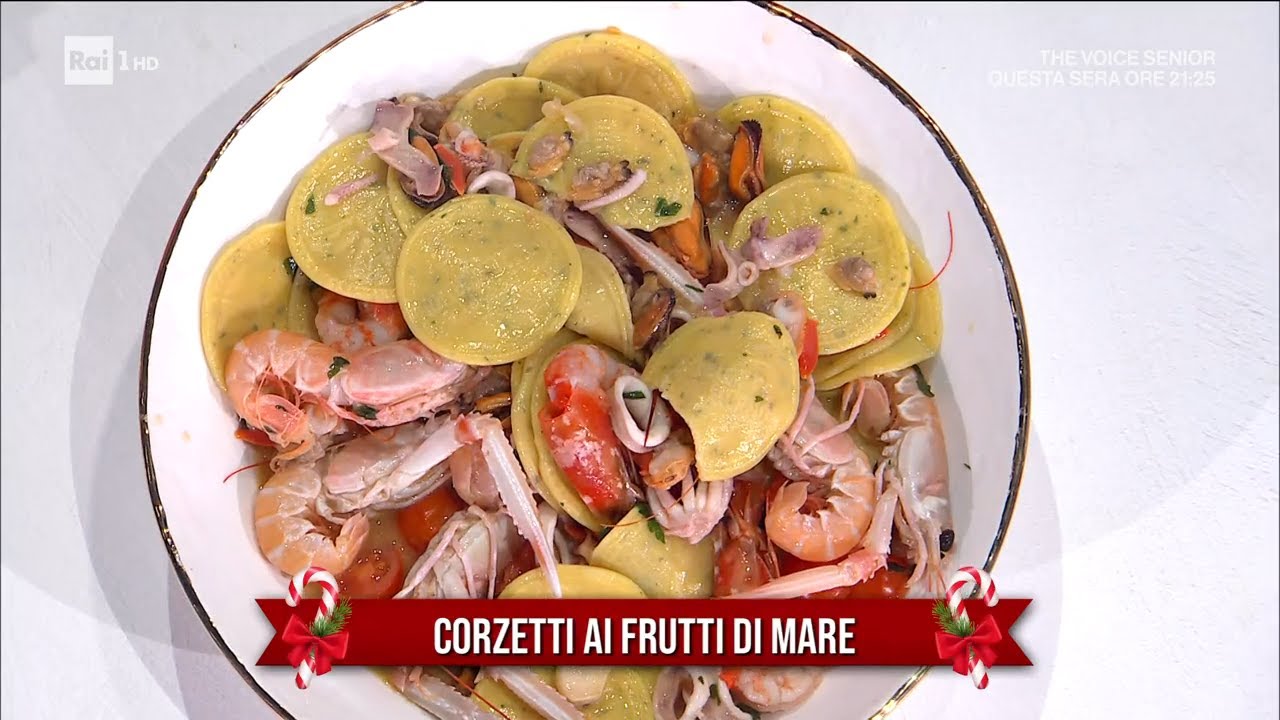 Corzetti ai frutti di mare - È sempre mezzogiorno 03/12/2021
