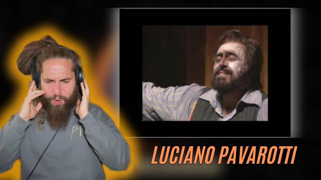 Rapper is blown away by OPERA!! Luciano Pavarotti! Vesti La Giubba