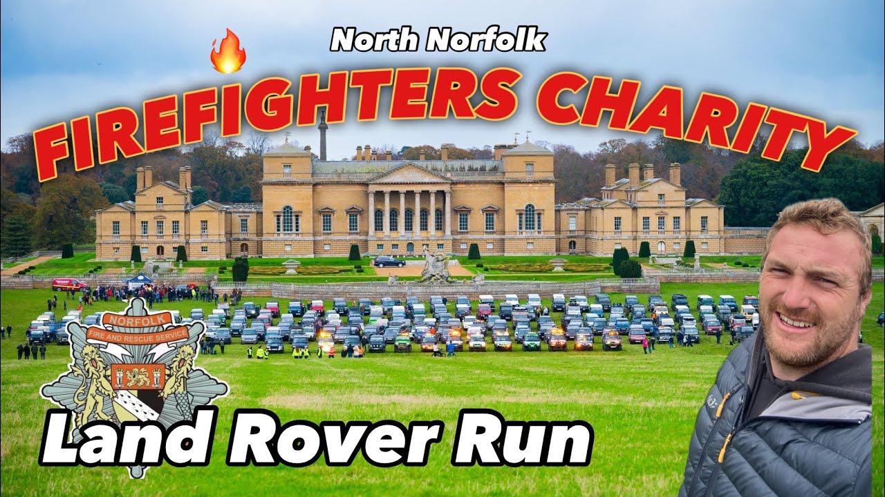 NORTH NORFOLK FIREFIGHTERS LAND ROVER CHARITY RUN 2024