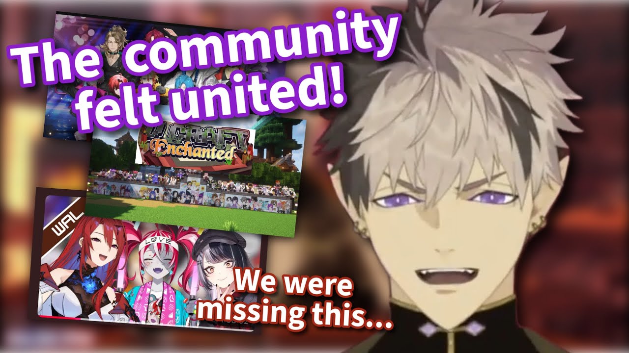Ruze talks about how Vcraft and the Stars concert made the Vtuber comunity closer!【#vcraftenchanted】
