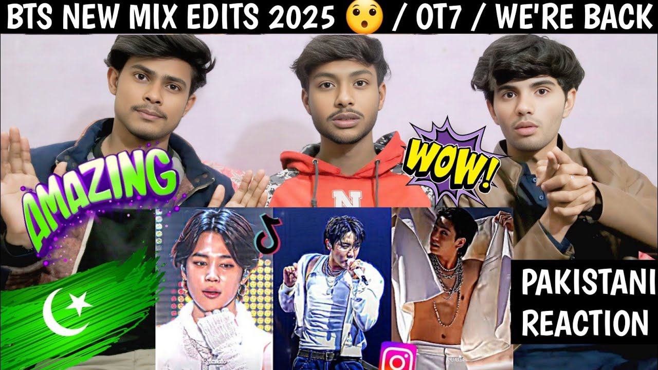BTS new mix edits 2025 😯 Ot7 & We are back after long time 🥲