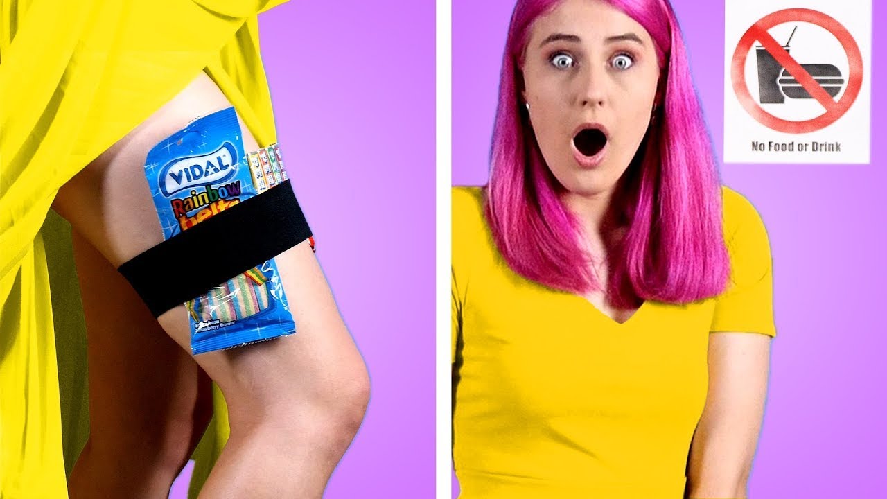 Crazy Ways to Sneak Food into Class | 13 Fun School Hacks and Pranks
