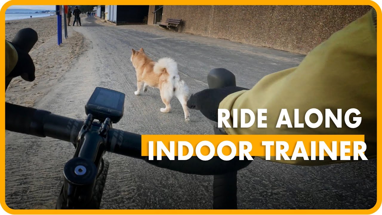 Gravel & Road Ride-Along | Bournemouth Beach to Ringwood Groad Loop | Indoor Trainer Friendly
