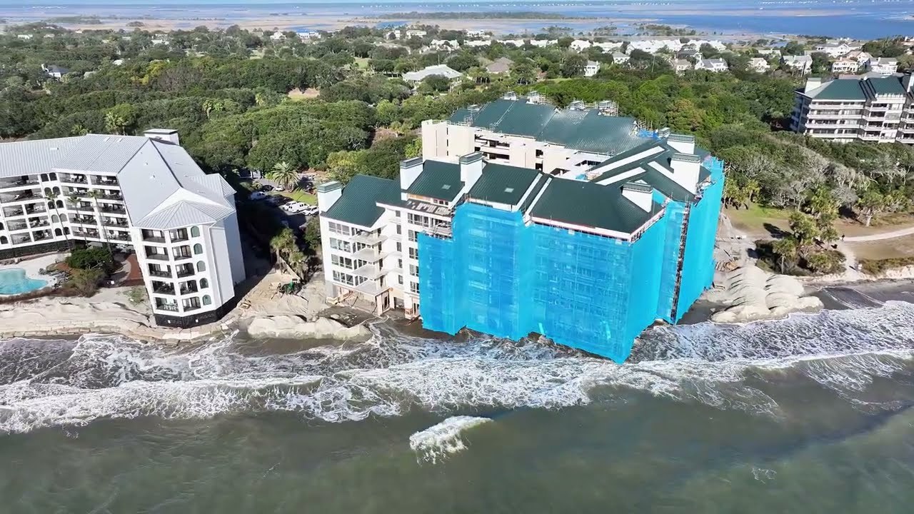 NORTH Isle of Palms Beach Conditions, SC Nov 7, 2025