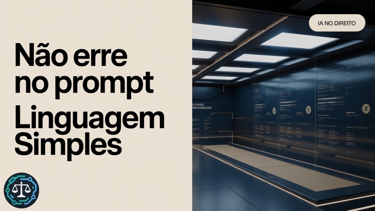 Não erre nos prompts jurídicos: linguagem simples melhora a resposta da IA