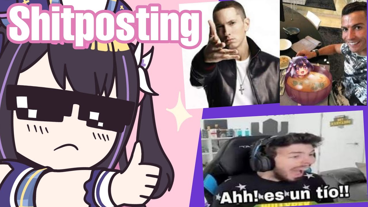 Hina conoce al bicho 😎【 Reacciona a Shitposting】