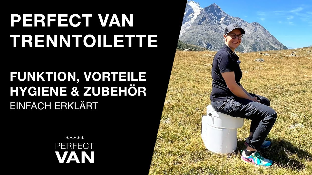 Perfect Van 🚐 Trenntoilette für Camper & Wohnmobil erklärt 🔎 Funktion, Vorteile, Hygiene & Zubehör 🚽