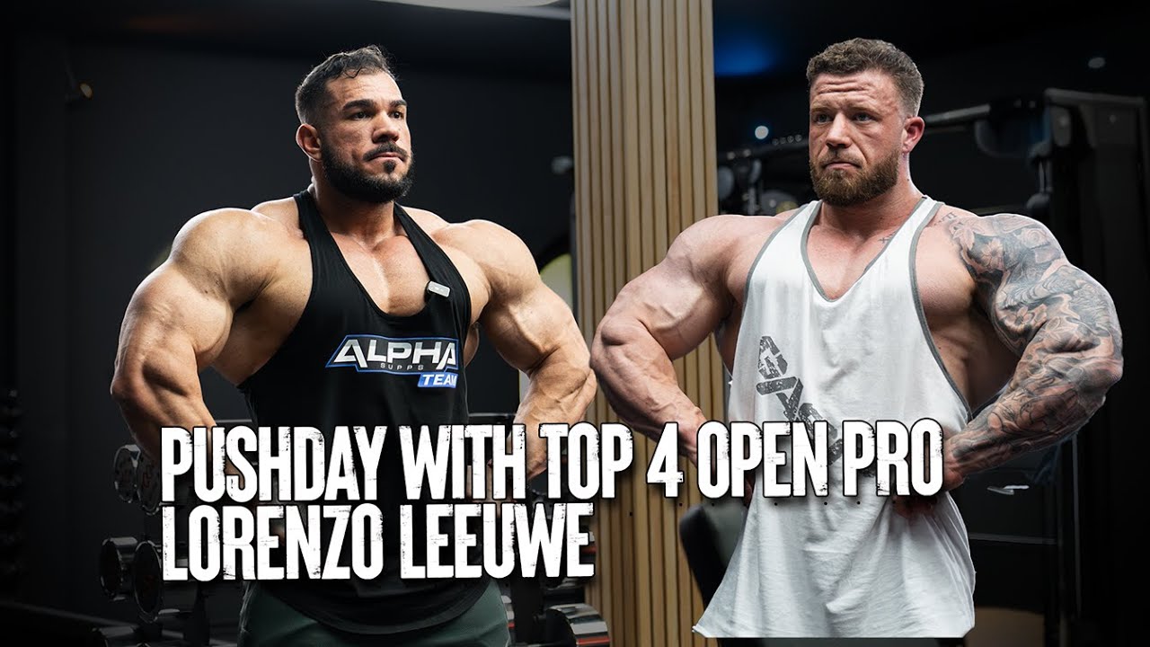 Training Shoulders and Triceps with IFBB Pro Lorenzo Leeuwe