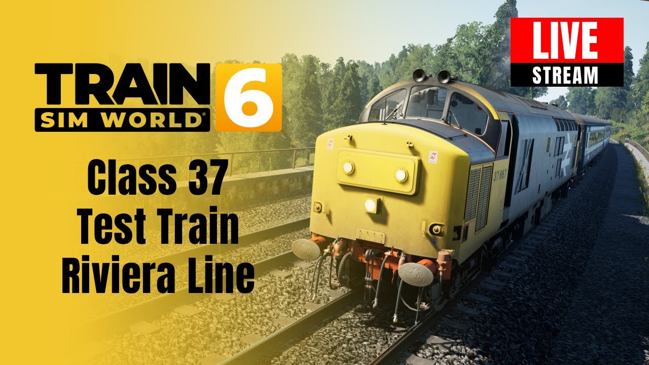 Train Sim World 6 | Class 37 Test Train Riviera Line  | XC Voyager 220 & Class 150