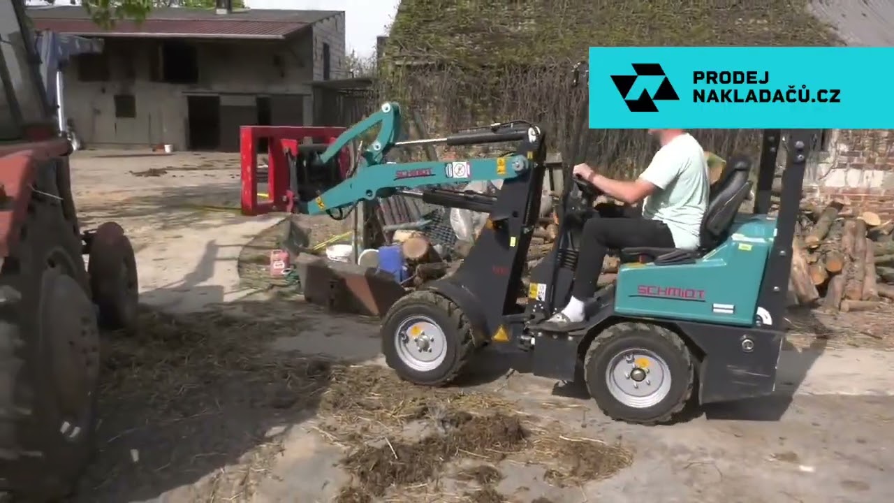 🚜 Nakladač Schmidt 1915 na farmě 💥 | PRODEJNAKLADACU.CZ