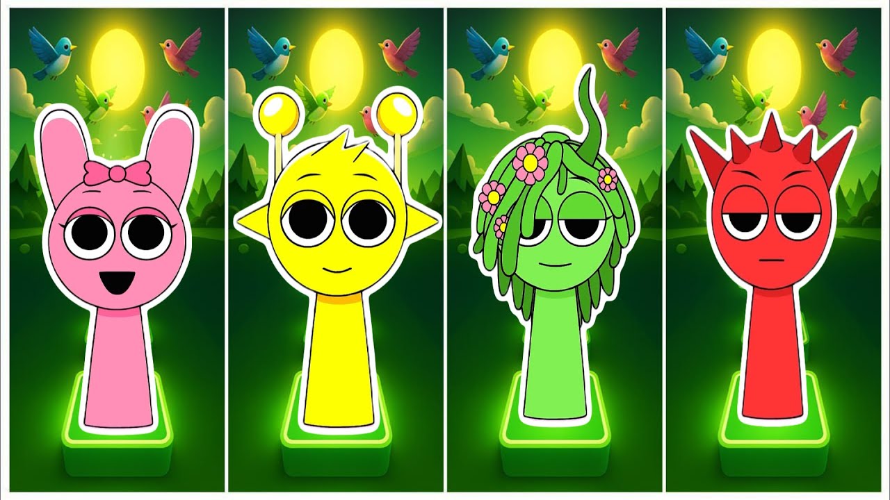 Sprunki Incrediboc   Tiles Hop EDM Rush Coffin Dance Astronomia