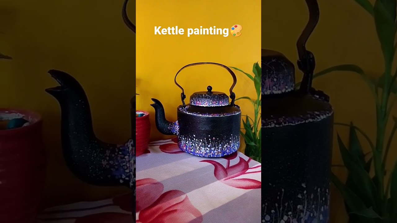 #kettle painting#homedecor