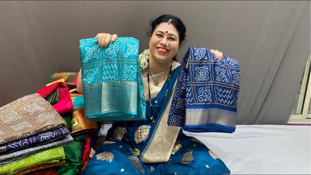 Dola Silk  streaming of Kasturi Paithani Yeola