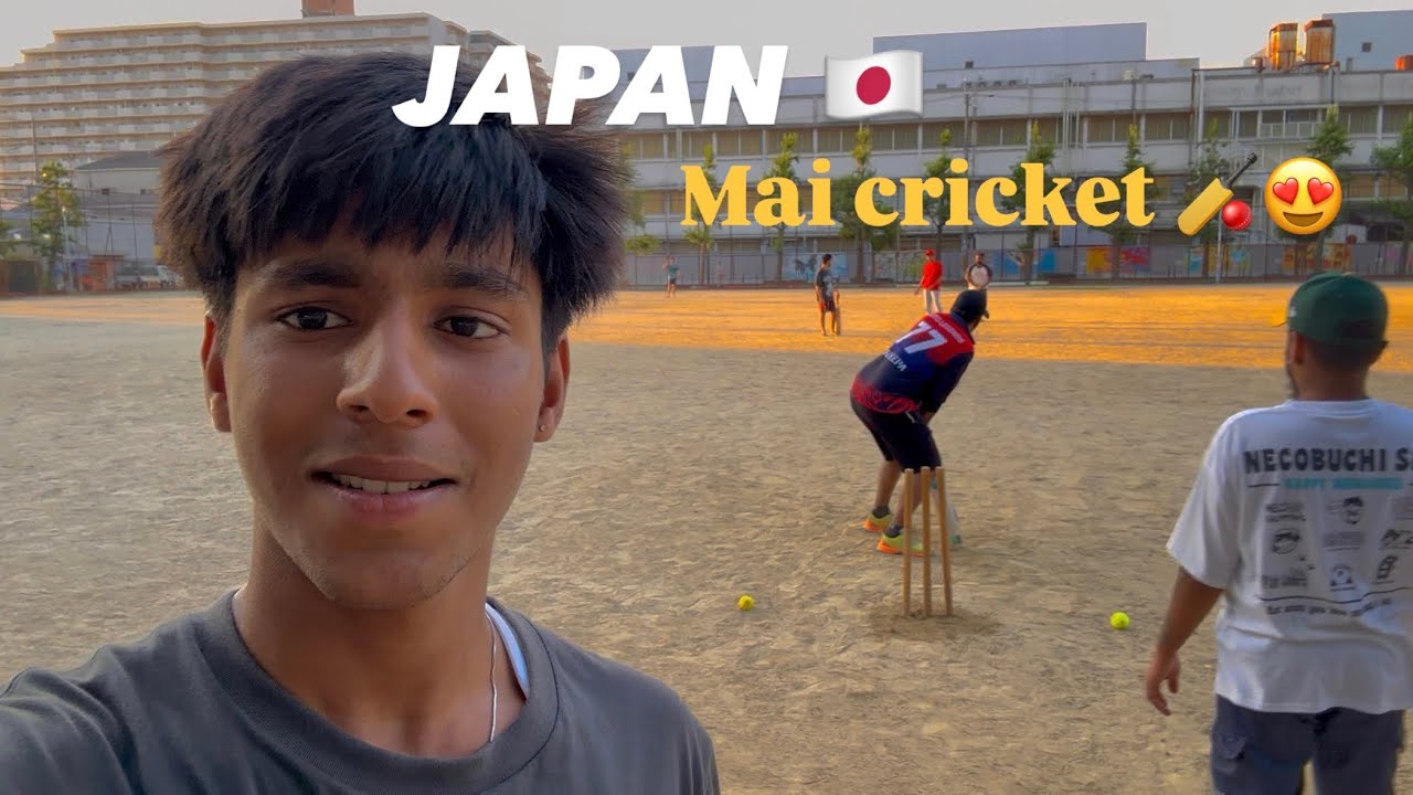 JAPAN 🇯🇵 Mai Cricket Khela 😍 || Ayush Painuly Vlogs