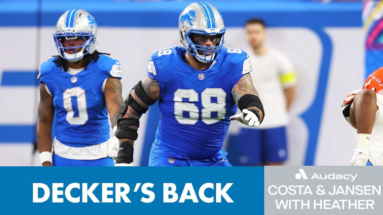What Taylor Decker Coming Back Means For The Lions Long Term | Costa and Jansen