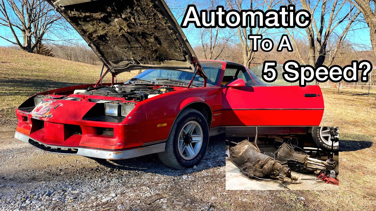 700R4 No More! Swapping a 5 Speed Manual Into My Z28 Camaro!